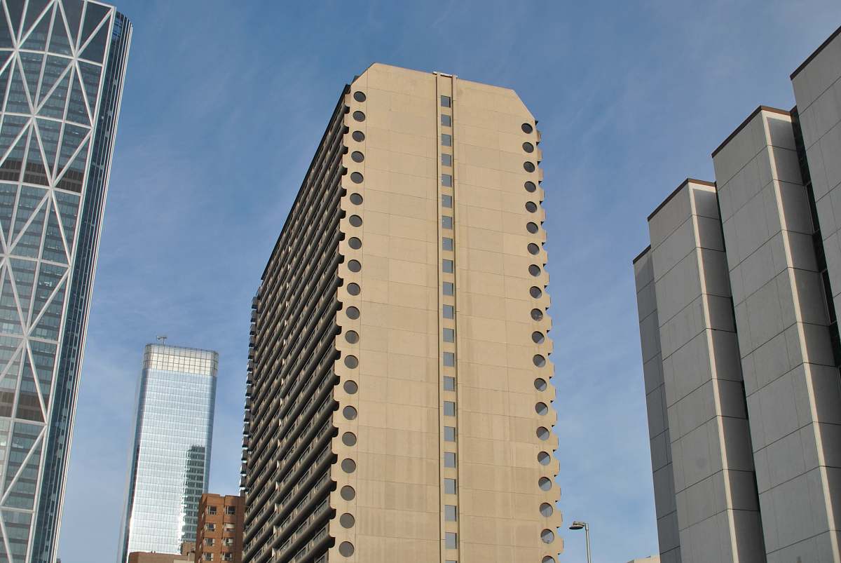 city brown and gray buildings under blue sky urban
